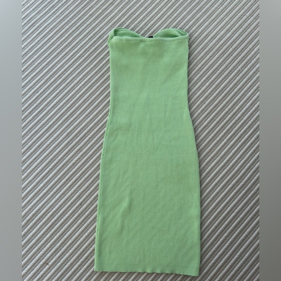 Green Mini Dress - Picture 4 of 4
